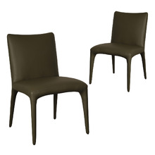 Kelsey Faux Leather Dining Chairs (Set of 2)