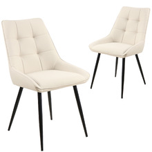 Orion Faux Leather Dining Chairs (Set of 2)