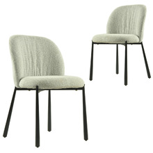 Raiden Boucle Dining Chairs (Set of 2)