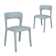 Cicely Faux Leather Dining Chairs (Set of 2)