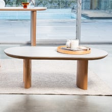 Orleri Oval Ceramic Coffee Table