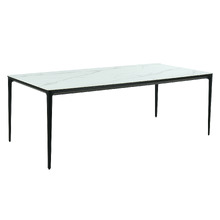 Miami Ceramic & Glass Outdoor Dining Table