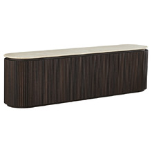 Caelric Travertine-Look TV Unit