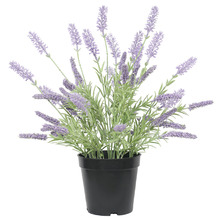 40cm Potted Faux Lavender Plant