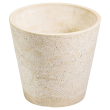 White & Cream Imitation Plant Pot