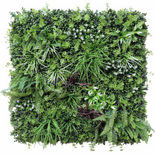 100cm Faux Vista Green Hedge Wall Panel