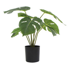 35cm Potted Faux Split Philodendron Plant