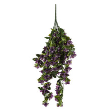 90cm Purple Faux Bougainvillea Stem
