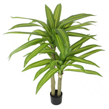 130cm Potted Faux Dracaena Tree
