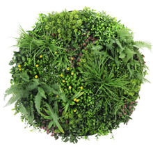 100cm Faux Fern Wall Disc