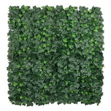 100cm Square Faux Boston Ivy Leaf Wall Panel