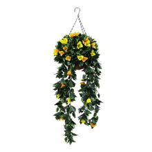 80cm Burbank Hanging Faux Bougainvillea