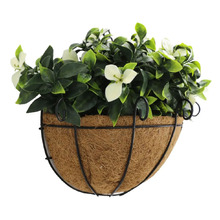 35cm Fortier Faux Jasmine in Basket