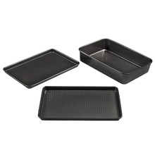 3 Piece Non-Stick Roast & Crisp Pan & Tray Set