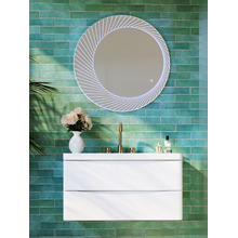 Bucciano Round LED Bathroom Wall Mirror