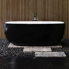 Sapphire Acrylic Free-Standing Bath