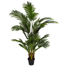 180cm Potted Faux 5 Stem Areca Palm Plant