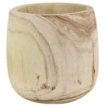 Wray 26cm Paulownia Wood Plant Pot