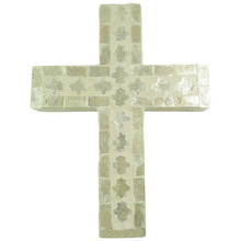 Cheyenne Inlay Cross Ornament