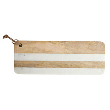 Mira Marble Serving Board