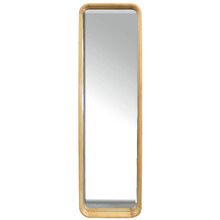 Inka Oak Wood Standing Mirror