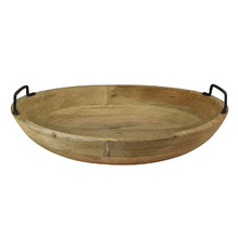 Arya 39cm Mango Wood Serving Bowl