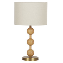 Walt Rubberwood Table Lamp