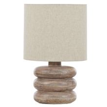 Harris Rubberwood Table Lamp