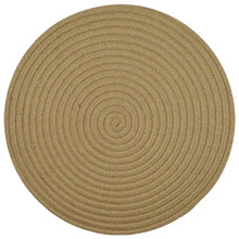 Geometric Woven Round Cotton Placemats (Set of 6)