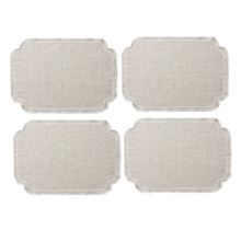Viola Liveable Cotton-Blend Placemats (Set of 4)