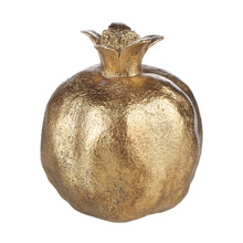 Gold Chaise Resin Sculpture