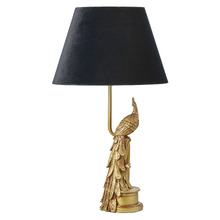Murray Resin & Velvet Table Lamp