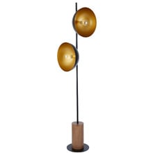 Aurora Timber 2 Light Floor Lamp