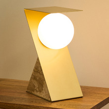 Zita Travertine Table Lamp