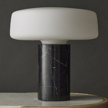 Holland Marble & Glass Table Lamp