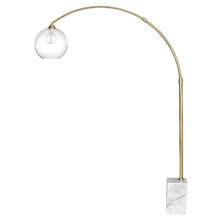 Reno Marble & Glass Floor Lamp