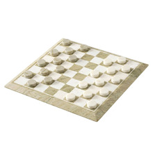 Castine Marble Checkers Game Set