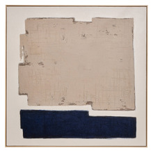 Earthen Strata Framed Canvas Wall Art