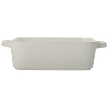 White Epicurious 24cm Square Porcelain Baking Dish