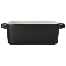 Black Epicurious 24cm Rectangular Porcelain Baking Dish