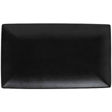 Black Caviar 35cm Rectangular Porcelain Platter