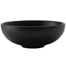 Black Caviar 15.5x6cm Porcelain Coupe Bowls (Set of 4)