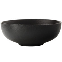 Black Caviar 19cm Porcelain Coupe Bowls (Set of 3)