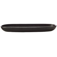 Black Caviar 30cm Oval Porcelain Platter