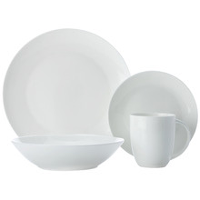 16 Piece Cashmere Resort Coupe Dinner Set