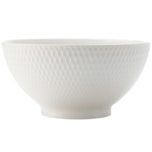 White Basics Diamonds 18cm Porcelain Noodle Bowls (Set of 3)