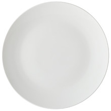White Basics 23cm Porcelain Coupe Entree Plates (Set of 4)