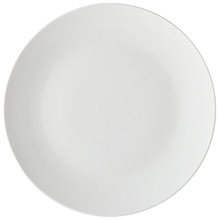 White Basics 27.5cm Porcelain Coupe Dinner Plates (Set of 4)