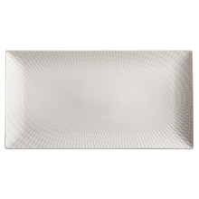 White Basics Diamonds 35 x 19cm Porcelain Platter
