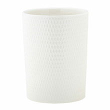 White Basics Diamonds Porcelain Utensil Holder